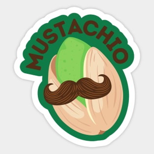 Mustachio Sticker